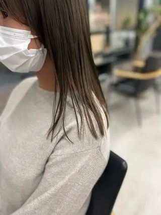 ミディアム カラー ヘアアレンジ 誰よりも丁寧なカット 🍀小林輝のヘアスタイル