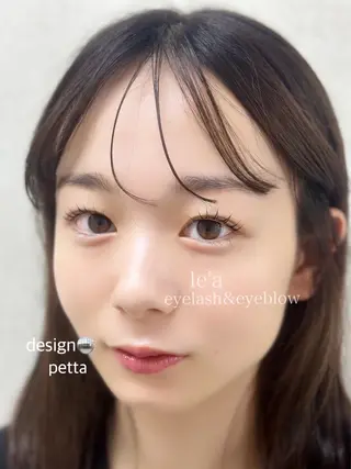 マツエク・マツパ le'a 赤坂のマツエク・マツパデザイン