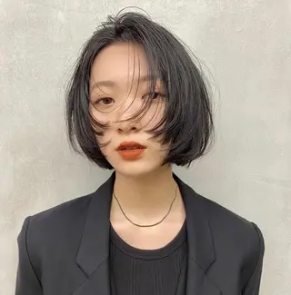 ショート カラー HAIR MAKE  miel所属・🫧透明感カラー🫧 SHINSEIのヘアスタイル