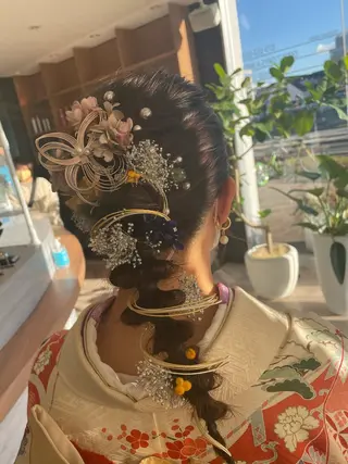 ヘアアレンジ 🫧美髪矯正/ 髪質改善/藤平健太のヘアスタイル