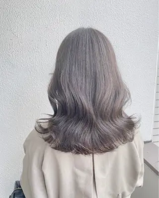 ロング カラー 🟦ニュアンス/メン ズパーマ横浜🟦のヘアスタイル