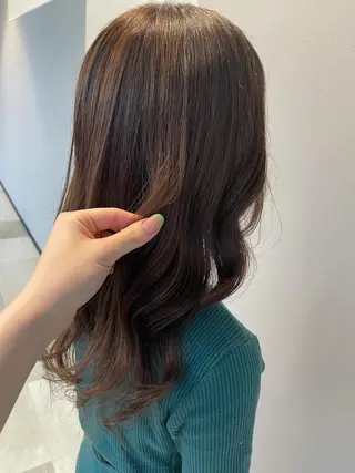 ミディアム カラー リルフェアリー 磐田店のヘアスタイル