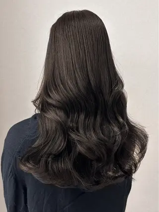 ロング カラー 🫧RYOグレージュ /透け感カラー🫧のヘアスタイル