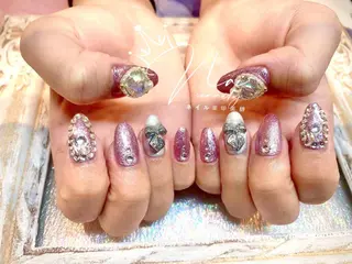 ネイル 長さだし専門店 M2 rikaのネイルデザイン