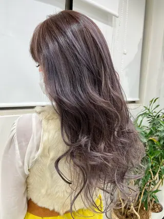 ロング カラー 山森 大地のヘアスタイル