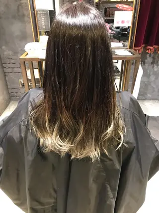 ロング カラー 髪質改善☀️ miho☀️のヘアスタイル