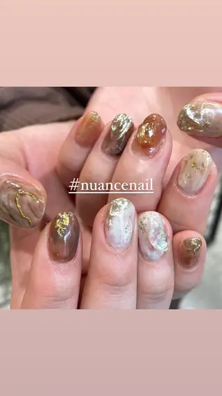 ネイル 淡色ネイル 🎀moeのネイルデザイン