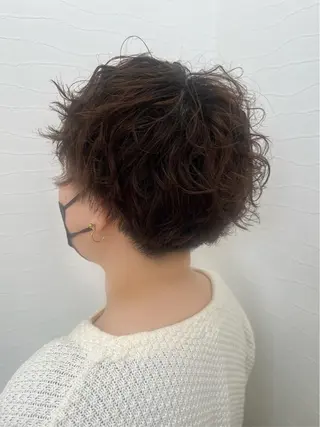 ショート パーマ Mintleaf 💛MAYUKOのヘアスタイル