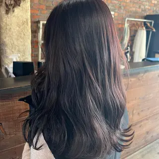 セミロング カラー Rino kanayama所属・Rino 金山 / 宮澤 萌のヘアスタイル