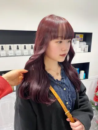 ロング カラー emu所属・けいこ🍊ニュアンス ネイル/個性派ネイルのネイルデザイン