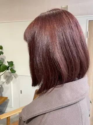 ミディアム 杉崎 朝佳のヘアスタイル