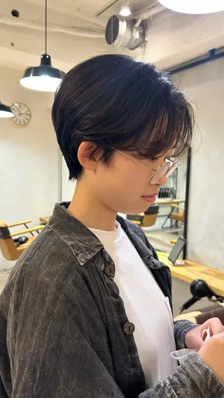 ショート じゅわっと暖色カラー 🍊Moemiのヘアスタイル