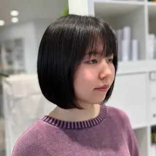 ミディアム 田島拓海 ボブカットのヘアスタイル