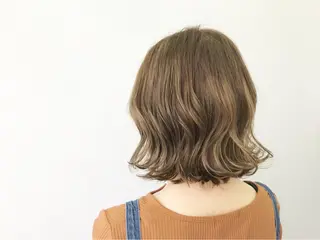 ミディアム カラー 原 梢のヘアスタイル