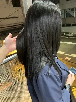 ミディアム 【YUTO】確実に 髪を綺麗にするプロ。のヘアスタイル