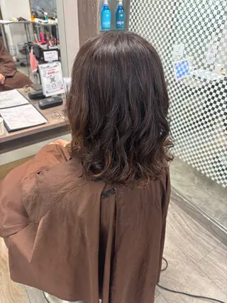 ミディアム パーマ Rina/似合う × なりたい、叶えます。のヘアスタイル