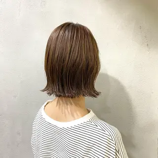 ショート ボブ/パーマ ミヒラケイタのヘアスタイル