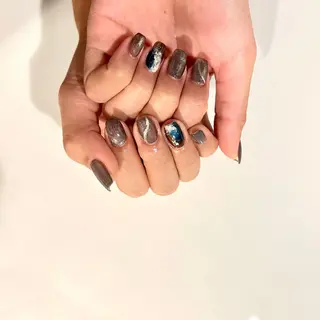 ネイル 黒葛原 めぐみのネイルデザイン