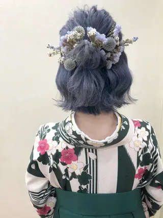 ヘアアレンジ 【ニュアンスカラー・ 髪質改善】スズキカナのヘアスタイル