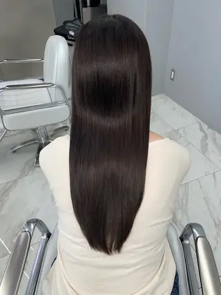 ロング 透明感ミルクティー✨ 西澤 ジュンヤのヘアスタイル