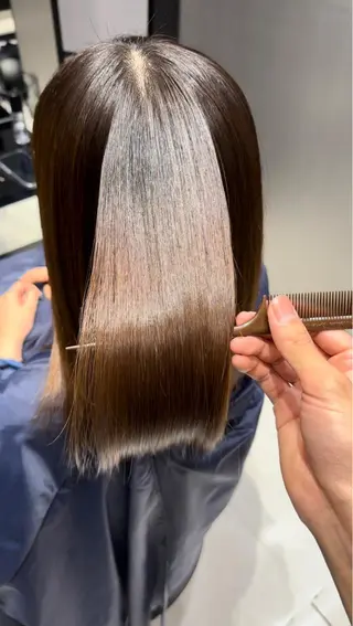 ミディアム カラー chic大島所属・似合わせの達人/ 田中悠希也のヘアスタイル