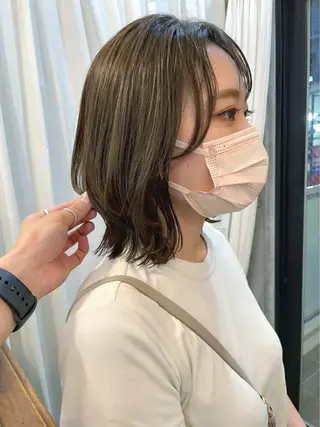 ミディアム カラー HIROKI ” stylistのヘアスタイル
