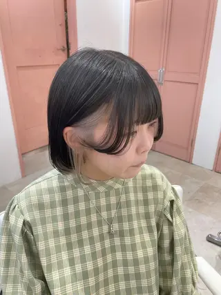 ショート カラー ワンホンレイヤー 福岡天神RAIRAのヘアスタイル