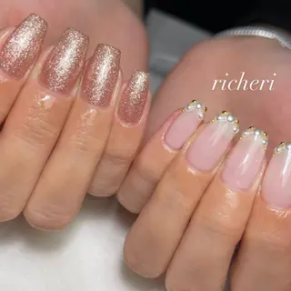 ミディアム ネイル richeri beautyのネイルデザイン