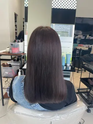 カラー 管野 愛奈のヘアスタイル