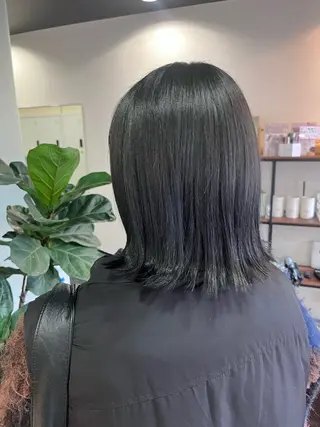 ミディアム ブリーチなしWカラー 暖色カラー/mayuのヘアスタイル