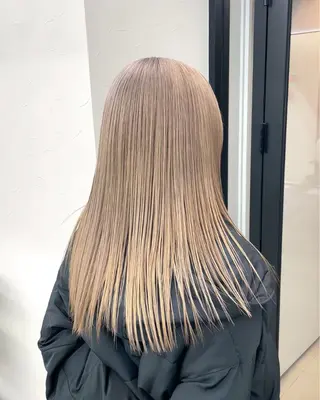 ロング エクステ/大人可愛い カラー🩷RINAのヘアスタイル