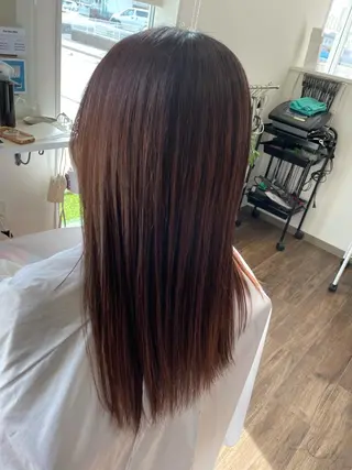 ロング 高崎 絵里子のヘアスタイル