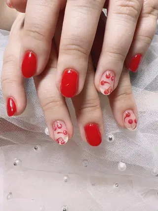ショート カラー ネイル Nail NaNaのネイルデザイン