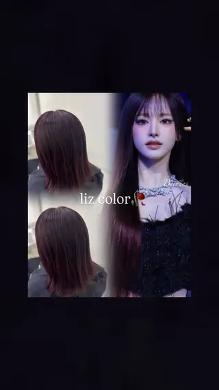 ミディアム カラー navi所属・トレンドヘア/ ワンホン/aimiのヘアスタイル