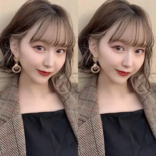 ショート カラー 韓国ヘア/艶カラー /田中悠佑のヘアスタイル