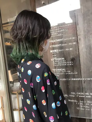 ミディアム カラー サカグチユキナ 【tocca】のヘアスタイル