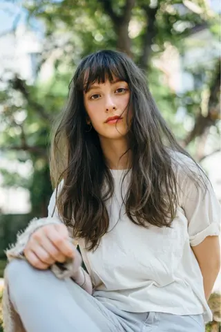 ロング カラー 新宿/美髪矯正 髪質改善/韓国風山本のヘアスタイル