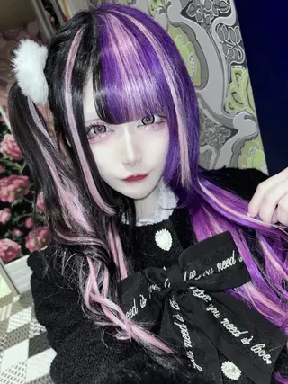 ロング カラー ハイトーンエクステ 🎩カズキ🎩のヘアスタイル