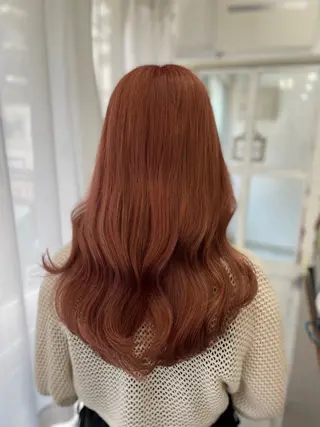 ロング カラー 韓国ヘア🤍髪質改善 🇰🇷AKANEのヘアスタイル