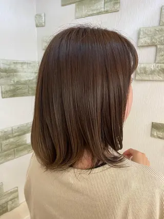 ミディアム カラー ️🫧押上️🫧はな 🫧まとまるショートのヘアスタイル