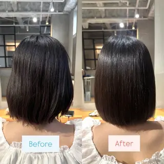 ミディアム パーマ aina🐱 カラー/ストレートのヘアスタイル