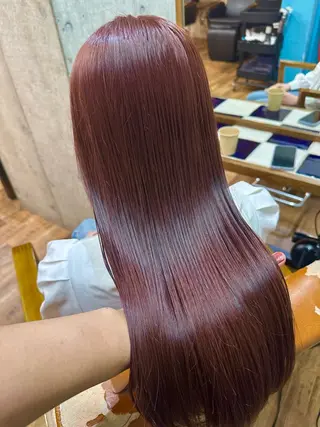 ロング カラー ヘアアレンジ レイヤー/髪質改善/ 北 啓吾のヘアスタイル