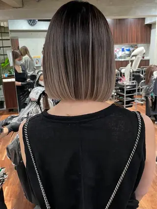 ミディアム カラー ハイライトNo.1☆ ゆうのヘアスタイル