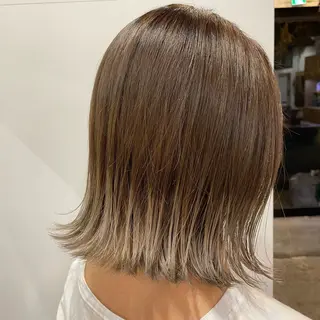 ショート カラー ヘアアレンジ 🎀ダブルカラーレイ ヤーyuuri🎀のヘアスタイル