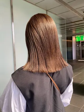 ミディアム カラー 村田 りょうやのヘアスタイル