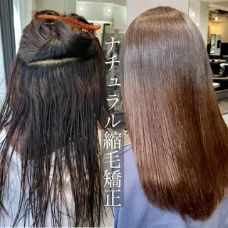 セミロング パーマ 増子 祐太朗のヘアスタイル