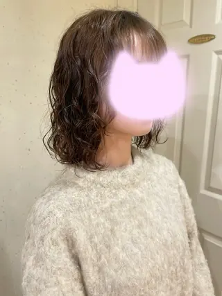パーマ YUKI 新宿 カット/パーマのヘアスタイル