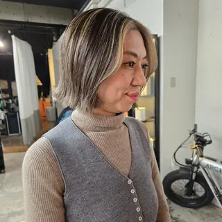 ショート カラー SAVA keyaki所属・ハヤシ マユ ✂ 府中美容室のヘアスタイル
