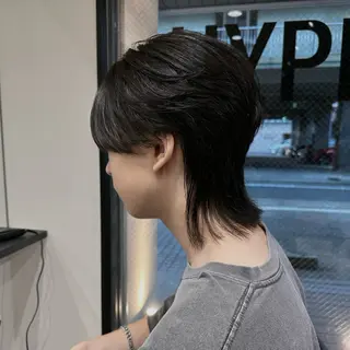 ショート パーマ メンズ 🐺ウルフ特化🐺 毛流れパーマ/Ryoのヘアスタイル