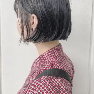 ショート カラー ノグチ ユウキ/ボブのヘアスタイル